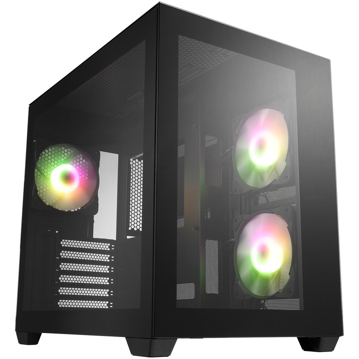 Компютърна кутия FSP CMT380 B, ATX Mid Tower