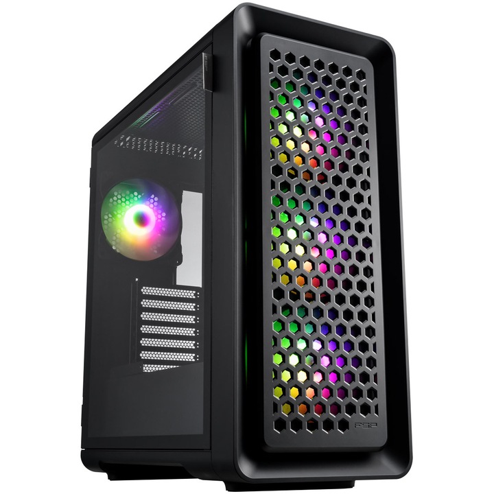 Компютърна кутия FSP CUT593A BLACK, E-ATX Ultra Tower