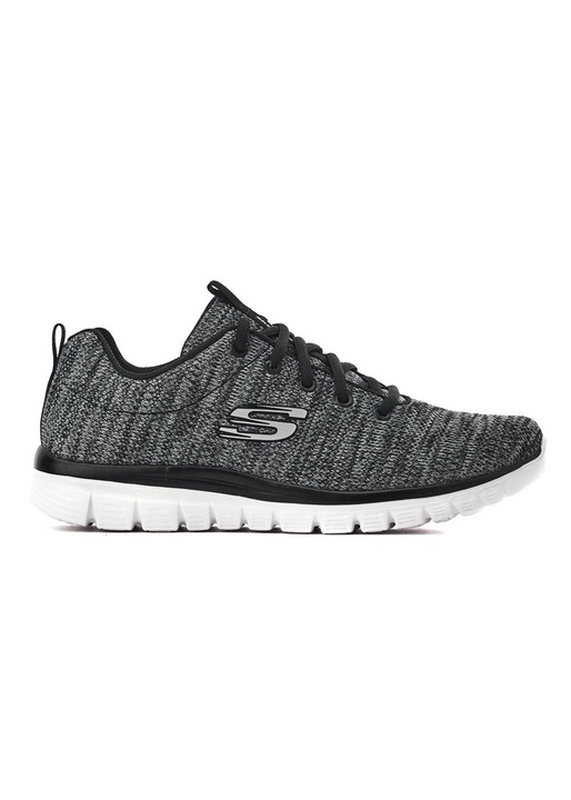 Skechers, Pantofi Gri, Gri
