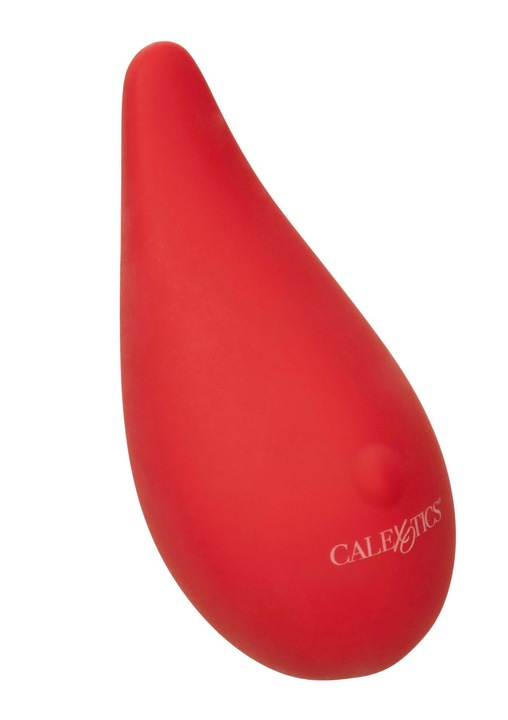 CalExotics Red Hot Flicker vibrátor, 10 vibrációs funkció, hajlékony, piros