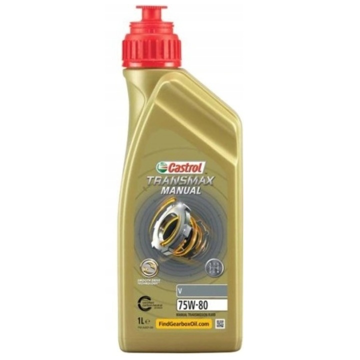 Castrol Syntrans V FE 75W80 Масло за скоростна кутия, синтетично, 1л