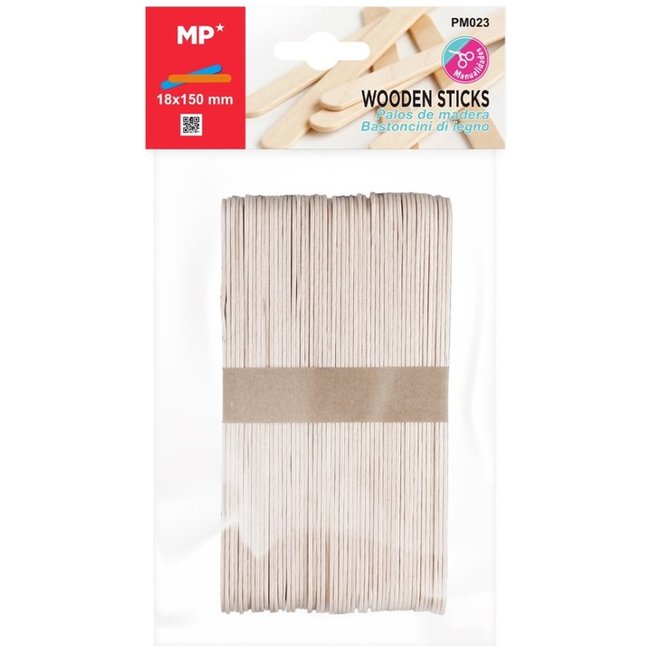 Комплект за занаяти MP, крафт пръчици, 15 см, 50 бр., PM023