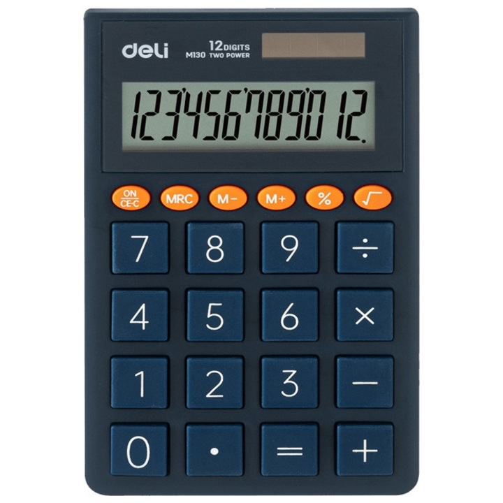 Calculator de birou, Deli, Albastru