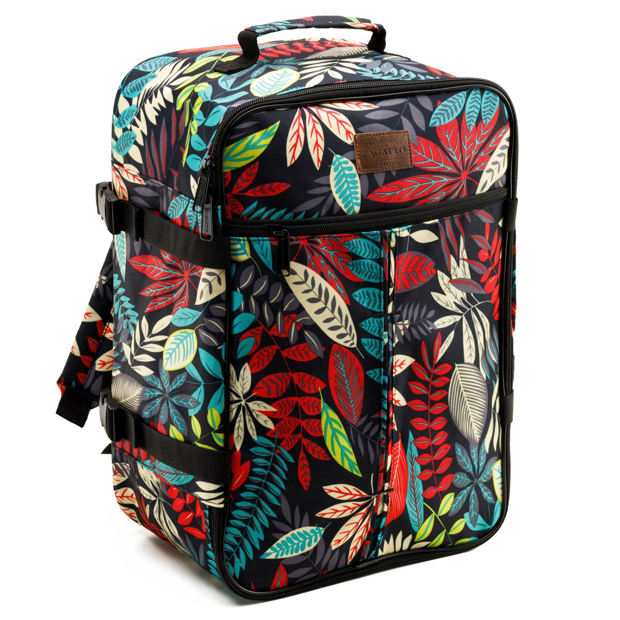 Rucsac de voiaj, Multicolor, Zagatto,30x20x40 cm, Compatibil