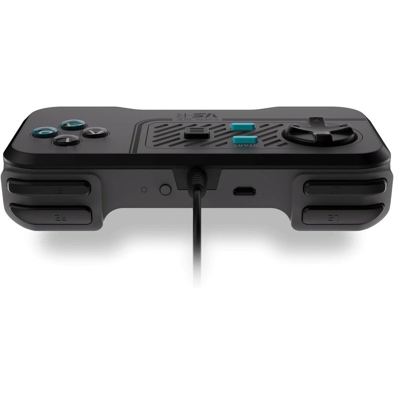 Consola de jocuri, Evercade VS-R, Retro Gaming, Full HD 1080p, Wi-Fi, Multiplayer, Gri