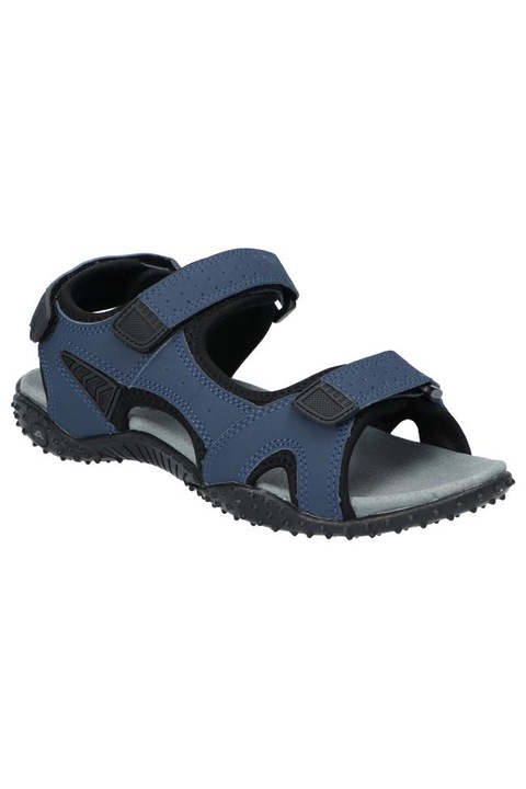 Sandale Sport Unisex, American Club, Rl5224, Brant din Piele Naturala, Bleumarin
