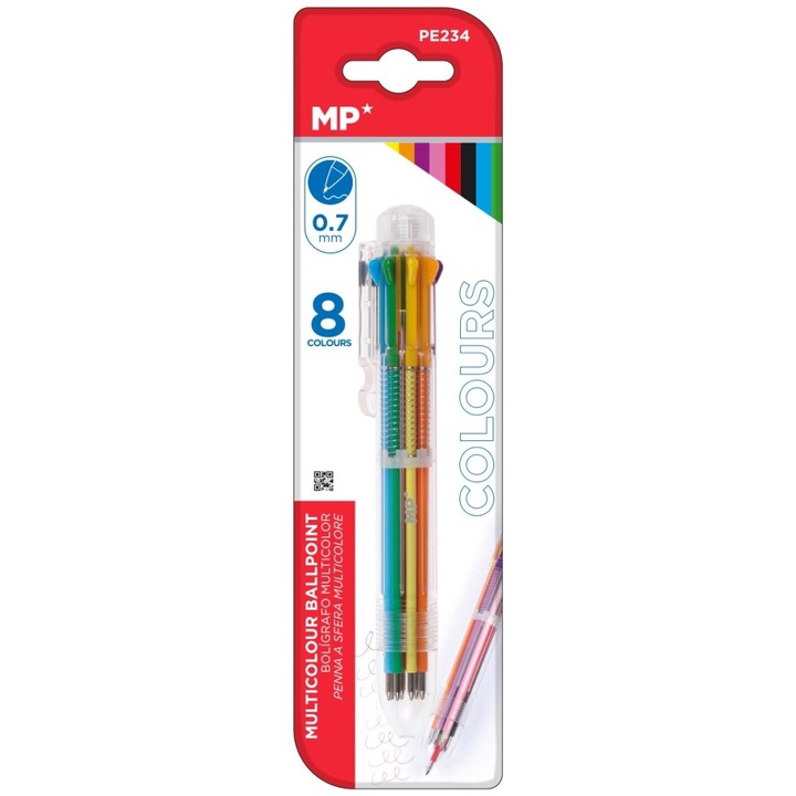 Pix cu 4 culori, MP, Multicolor