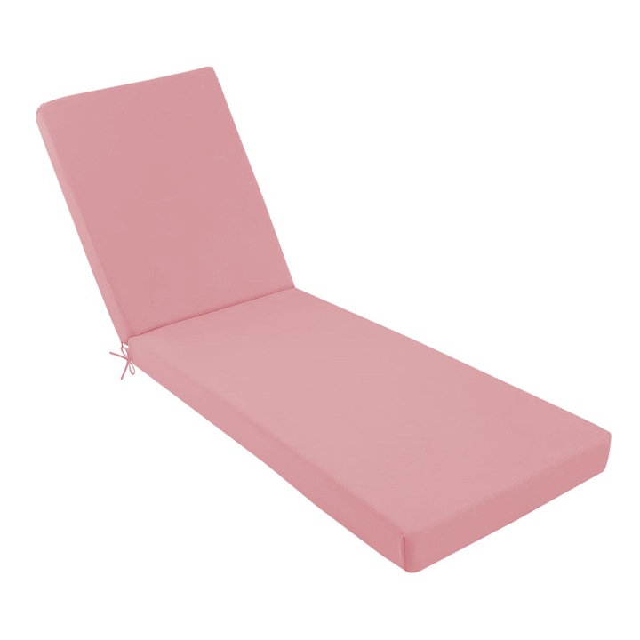 Lazyboy heverő matrac 2 szegmens, 60 x 190 cm, vízálló, kivehető, prémium poliuretán hab 8 cm, rugalmas markolat, Pasztell Pink szín