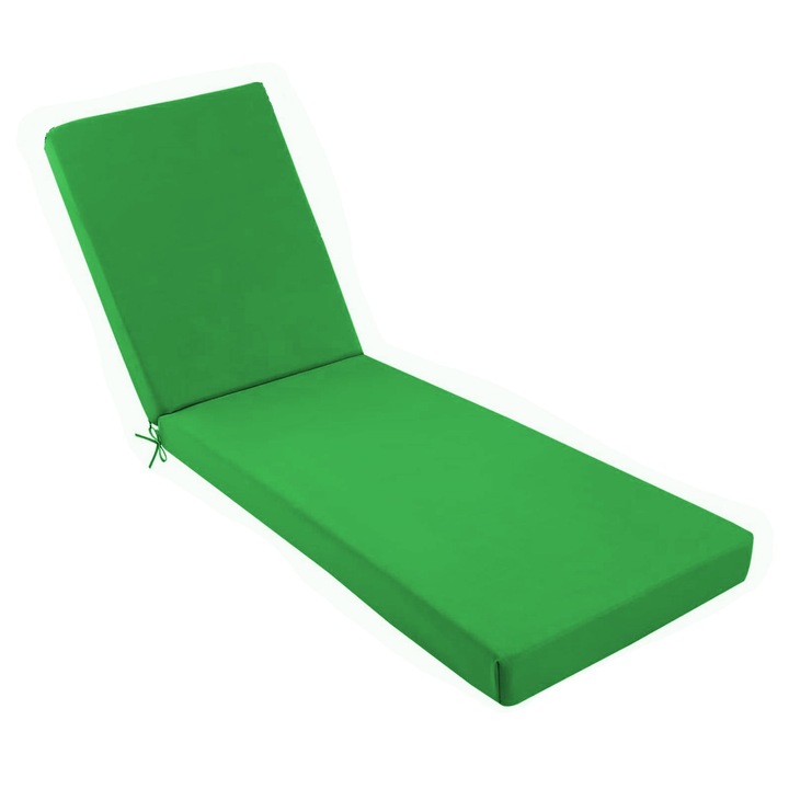 Lazyboy heverő matrac 2 szegmens, 60 x 190 cm, vízálló, kivehető, prémium poliuretán hab 4 cm, Rugalmas markolat, Zöld szín