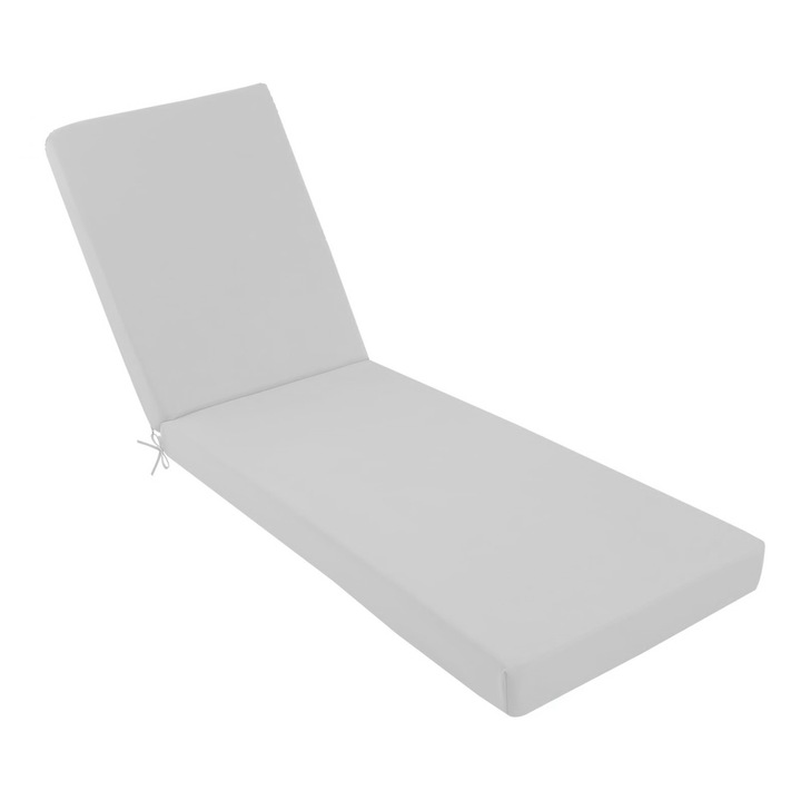 Lazyboy heverő matrac 2 szegmens, 60 x 190 cm, vízálló, kivehető, prémium poliuretán hab 4 cm, rugalmas markolat, világosszürke színű