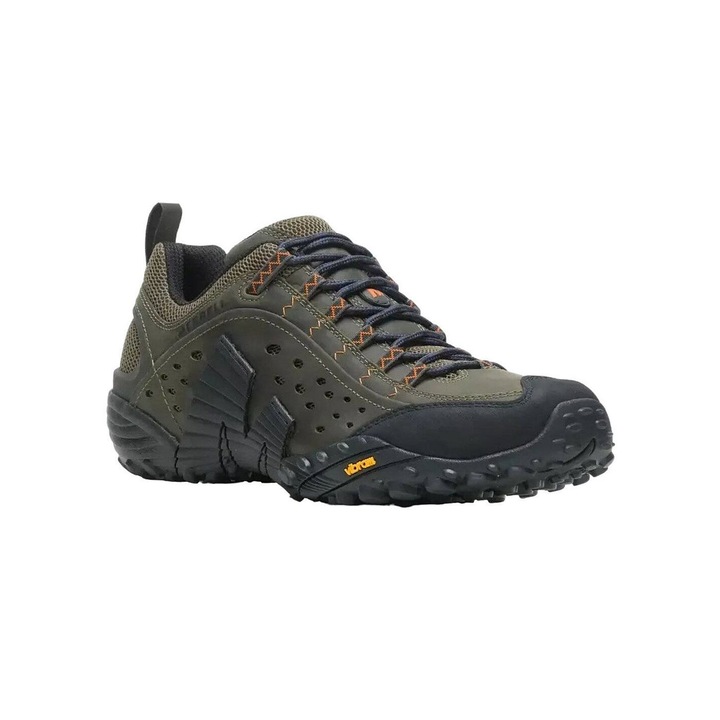 Pantofi sport barbati, Merrell, Textil, Trekking, Verde deschis