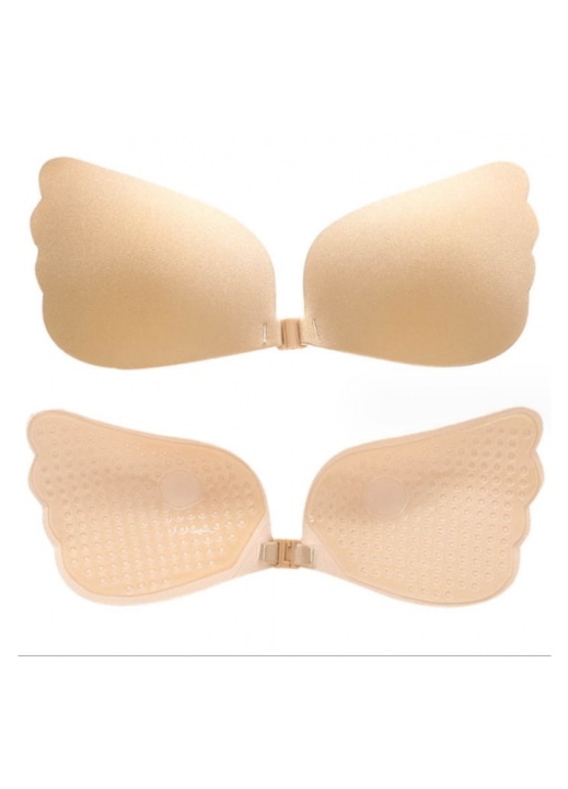 Sutien, Material sintetic, Nude, B