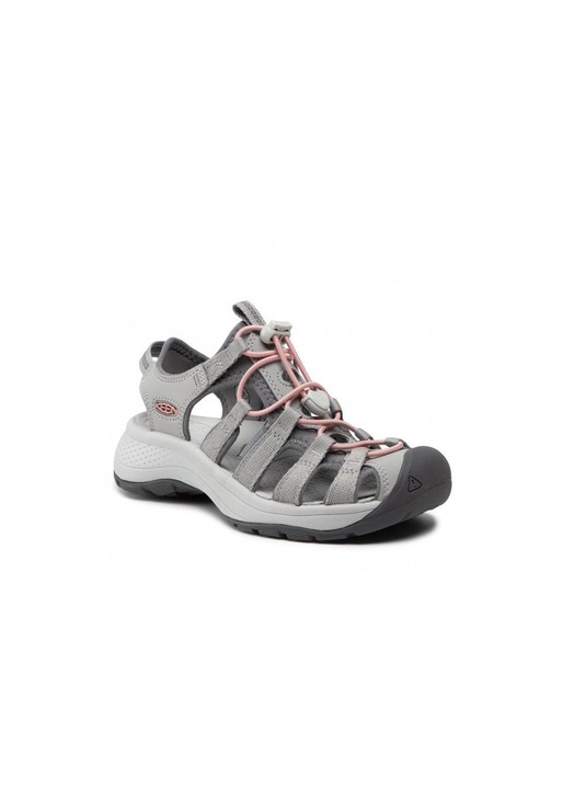 Női szandál, Keen, 300432105, Szürke, Textil, Szürke