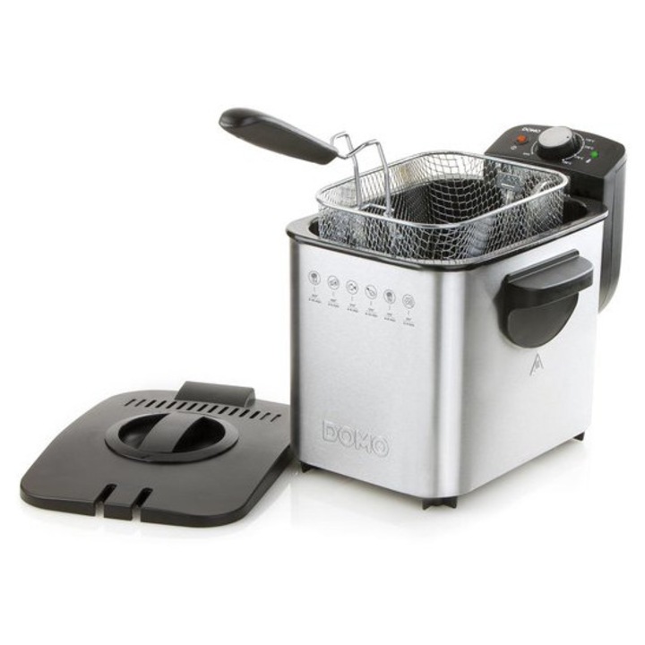 Domo DO507FR 4L olajsütő - Acél