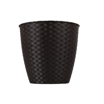 Ghiveci Natural Rattan Stefanplast, 14 cm, Moka Ghiveci Natural Rattan Stefanplast, 14 cm, Moka
