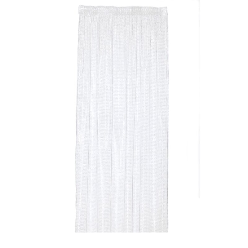 Perdea Tunis alb 140 x 245 cm