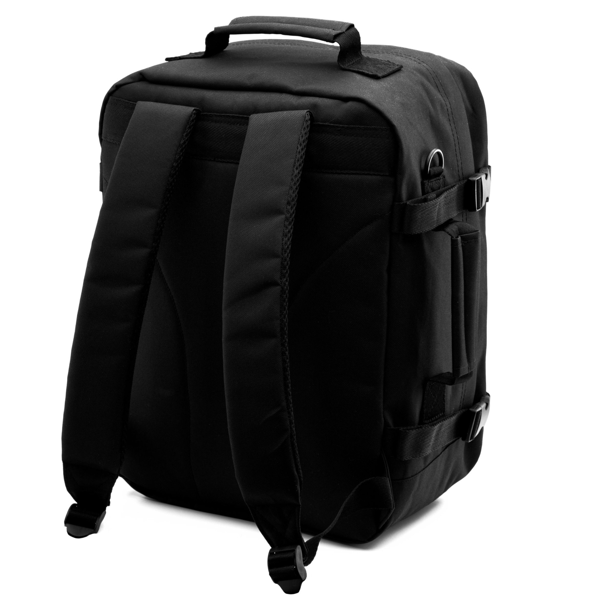 Capisa Rucsac Rucsac de voiaj, Negru, Zagatto,30x20x40 cm, Compatibil Ryanair, Wizz ...