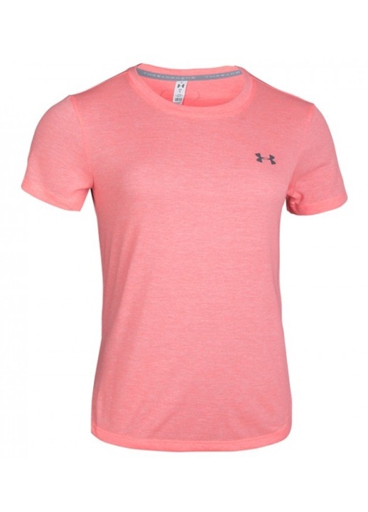 Tricou sport Under Armour UA Threadborne Twist, roz, Roz, M