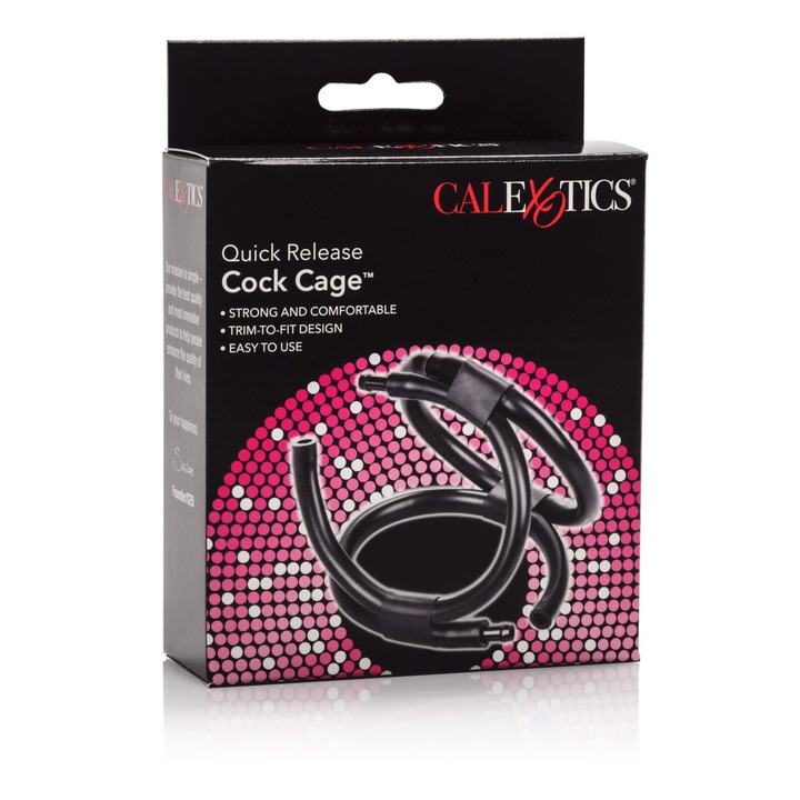 Inel pentru penis CalExotics QUICK RELEASE COCK CAGE