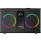 Boxa portabila Regent, RGB FM, 2x30W, Negru, 183x239x370mm
