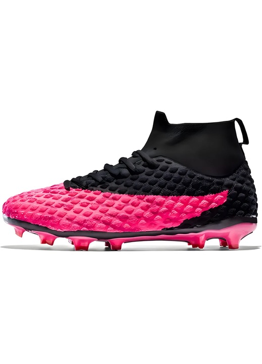 Ghete de fotbal MBrands FG, pentru teren cu iarba, 7.2, culoare negru 38