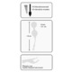 Bile vaginale Sweet Smile, stimulare, antrenament Kegel, 10 programe, argintiu, 18x3,7cm