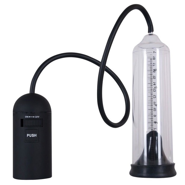 Помпа за пенис Power, You2Toys, Силикон, ABS, PVC, 22x5.5см