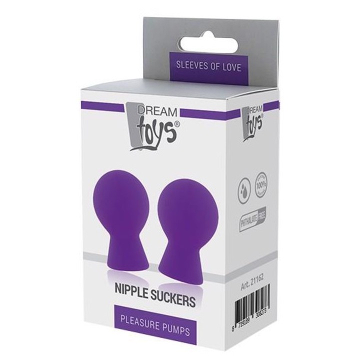 Сексуални помпи Dream Toys, комплект помпи за зърна