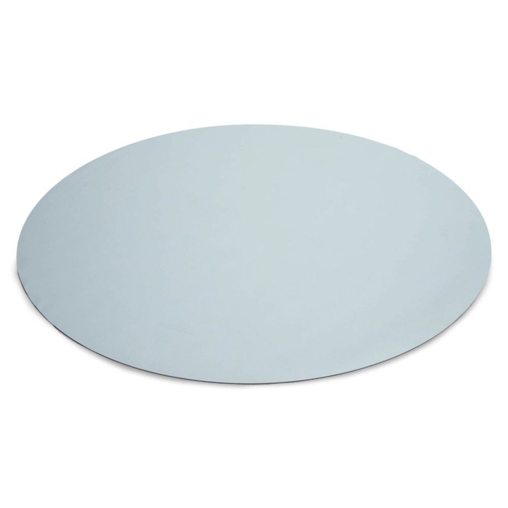 Covoras de joaca antiderapant Filibabba, 110x110cm, culoare albastru perla, din piele PU reciclata