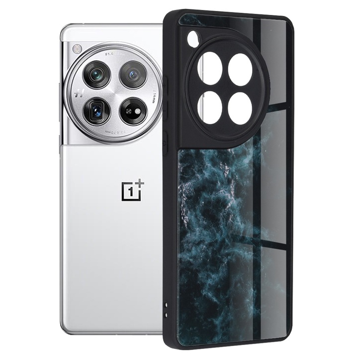 OnePlus 12 borítója – Techsuit Glaze Series – Blue Nebula