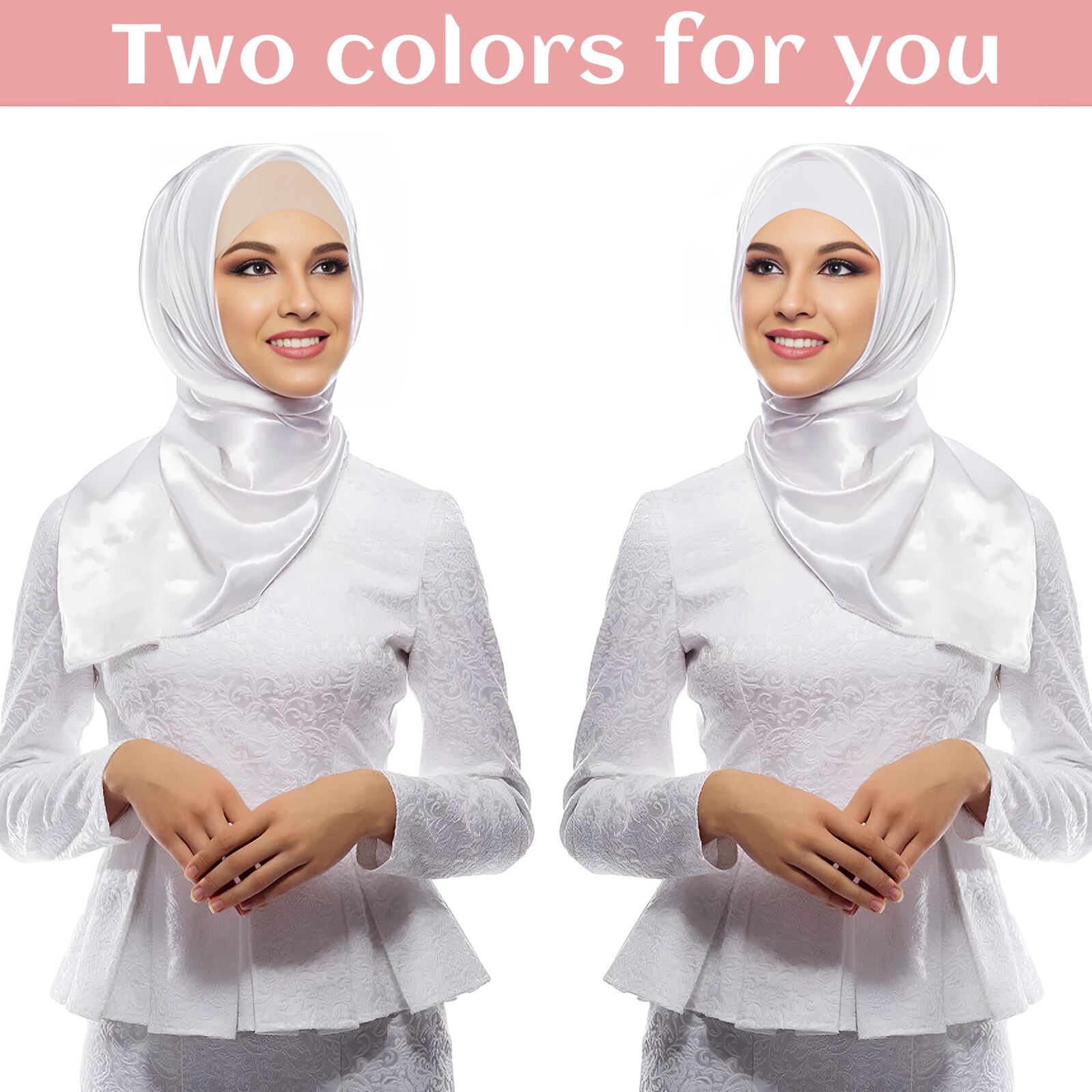 Esarfa cap BGHYHYHI, confortabila, ajustabil, multicolor, 2 bucati