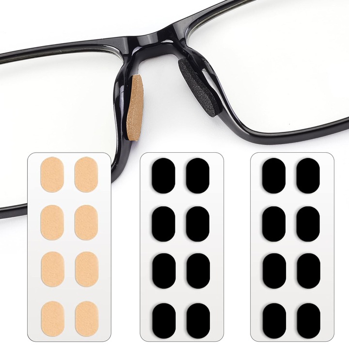 Set 12 perechi Buretei Ochelari, BGHYHYHI, Spuma Moale, Anti-Alunecare, 12x2cm