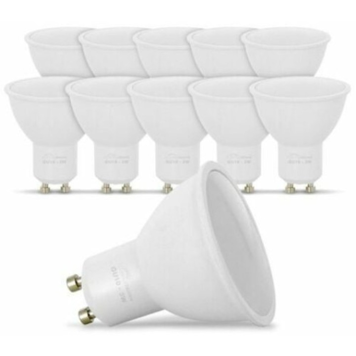 10 db LED izzó készlet, Arum, Széles látószög 120°, 4000K, Természetes fehér