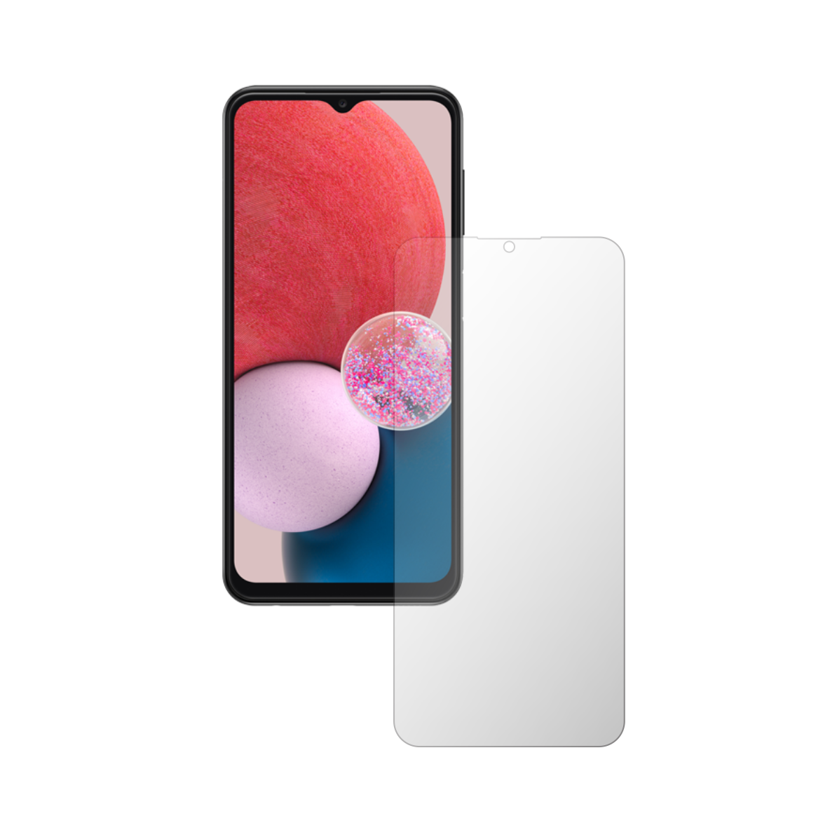 Folie Protectie Ecran iSkinz AutoRegeneranta pentru Samsung Galaxy A13 - Case friendly, Invisible Skinz UHD, Siliconica Ultra-Clear cu Acoperire Totala, Adeziva si Flexibila