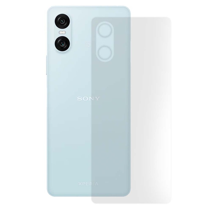SILKASE matt hátfólia Sony Xperia 10 VI-hoz, hátvédő, szilikon