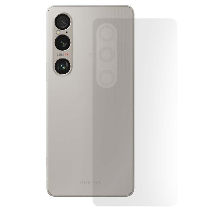 SILKASE matt hátfólia Sony Xperia 1 VI-hoz, hátvédő, szilikon