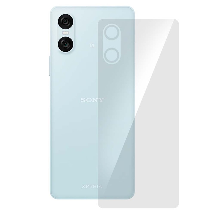 SILKASE hátfólia Sony Xperia 10 VI-hoz, hátvédő, megújuló szilikon