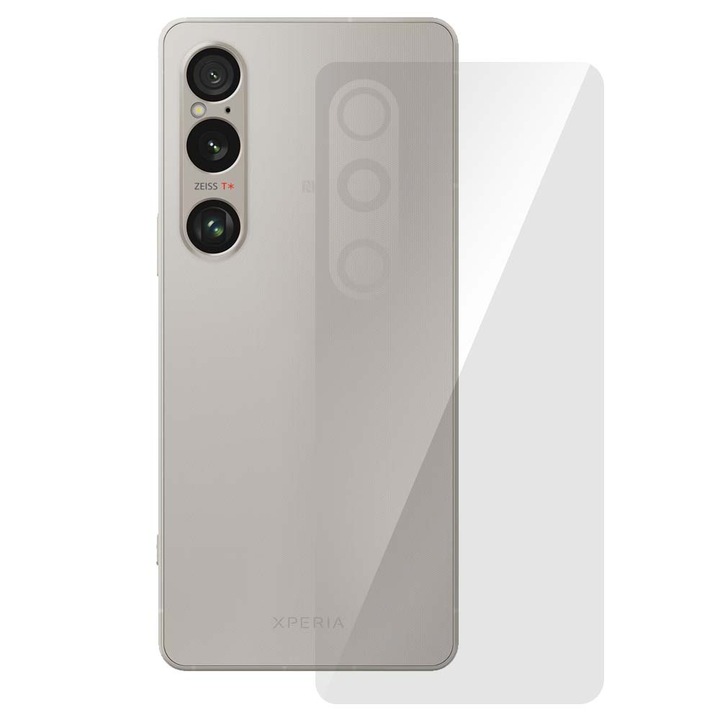 SILKASE hátfólia Sony Xperia 1 VI-hoz, hátvédő, megújuló szilikon