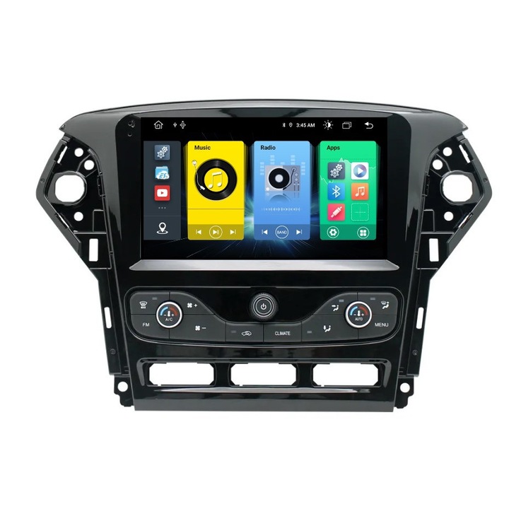 Multimédia navigációval ZT, FORD MONDEO MK4-hez 2007-2010 - 9", 4+2+16, 9660