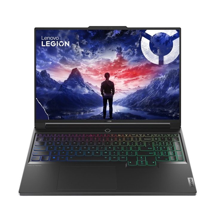 Laptop Lenovo Legion 7, 16" 3.2K, Intel® Core™ i7 14700HX pana la 5.5 GHz, 32 GB RAM DDR5 5600, 512 GB SSD, NVIDIA® GeForce® RTX 4060 8 GB, Harman Kardon, Windows 11 Home, Eclipse Black DDR5