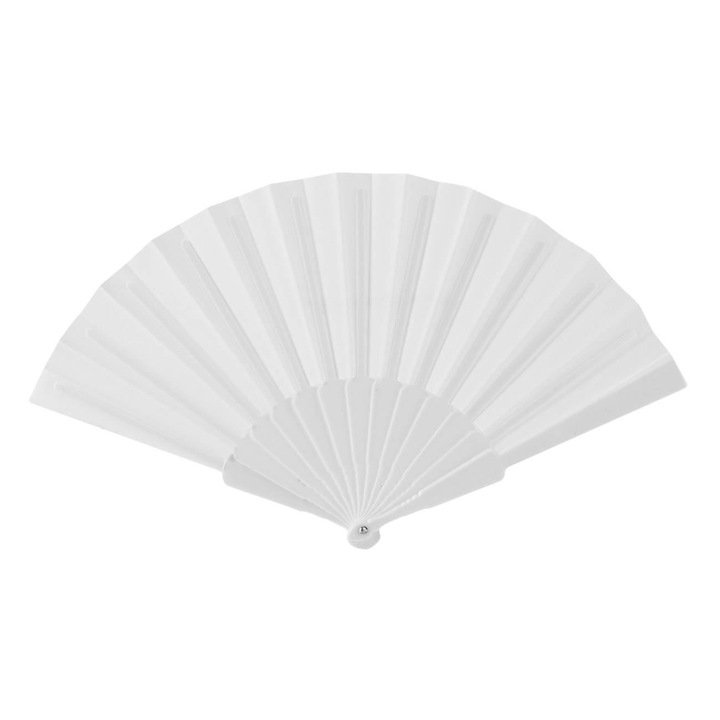 Shopiens műanyag ventilátor, fehér, 23 cm