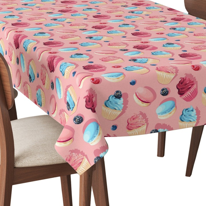 Abrosz, Muffin krémmel, Poliészter, Téglalap, Méret: 140 cm x 300 cm, TDX586/300