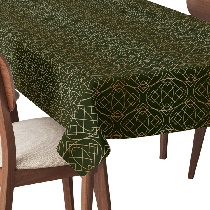 Abrosz, geometrikus díszítés, Poliészter, Téglalap, Méret: 140 cm x 240 cm, TDX606/240