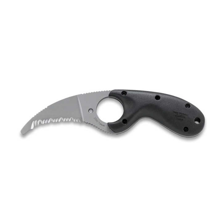 Cutit, Columbia River Knife and Tool, Bear Claw, Inox, Triple Point, 51.26mm, Negru/Argintiu