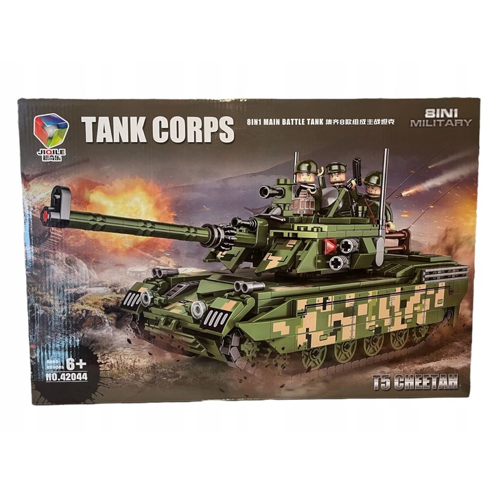 Конструктор, Jiqile, 982 части, многоцветен, CE сертификат