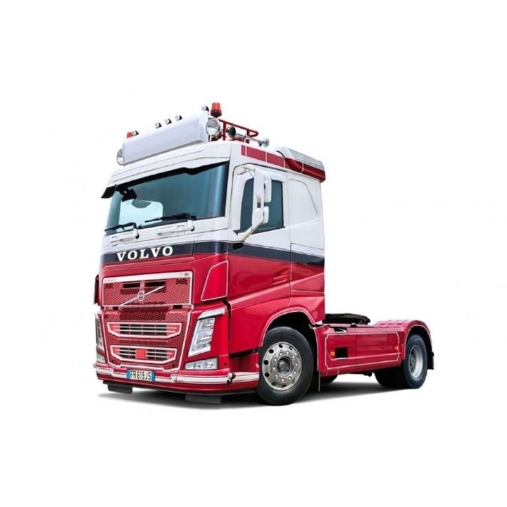 Automacheta, Italeri, Volvo FH Plat Dak, 1/24, rosu/alb