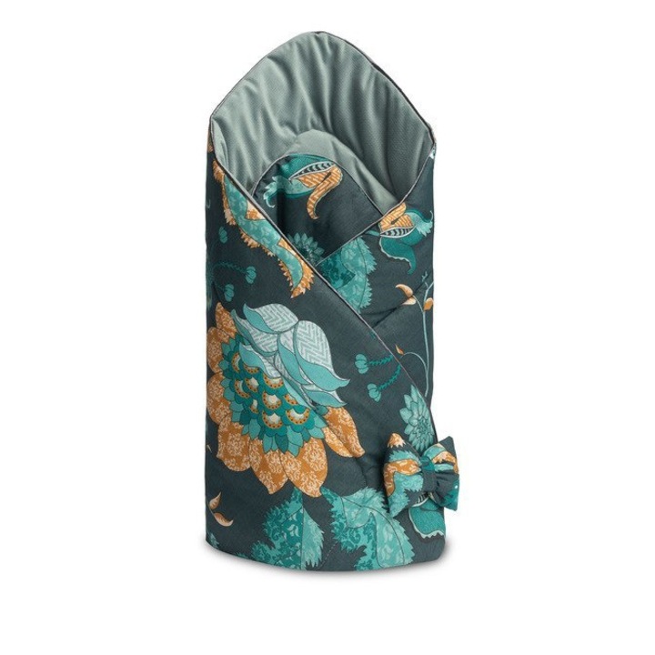 Paturica infasat bebelusi, Sensillo, bumbac, 75x75cm, multicolor