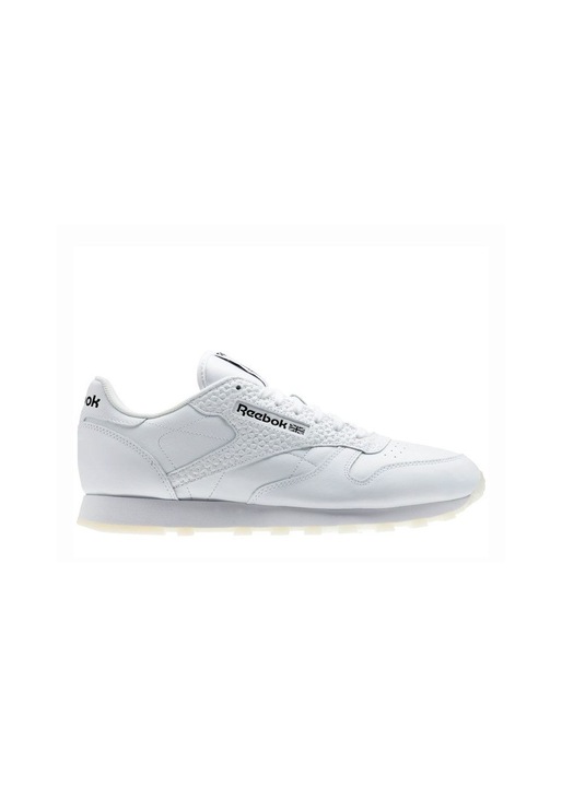 Pantofi barbati Reebok CL Leather ID Sintetic Alb, Alb