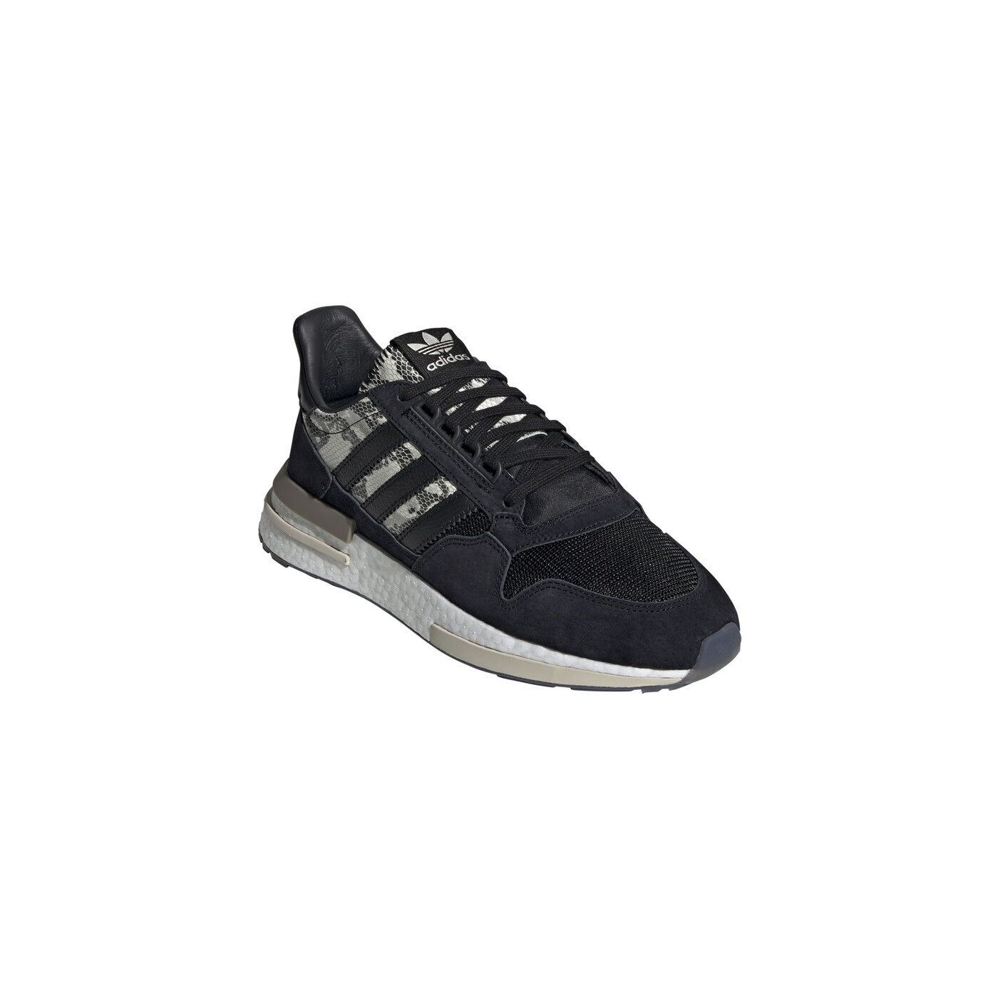 おが Pantofi sport barbati Adidas ZX 500 RM, textil, negru, 47 1/3 EU