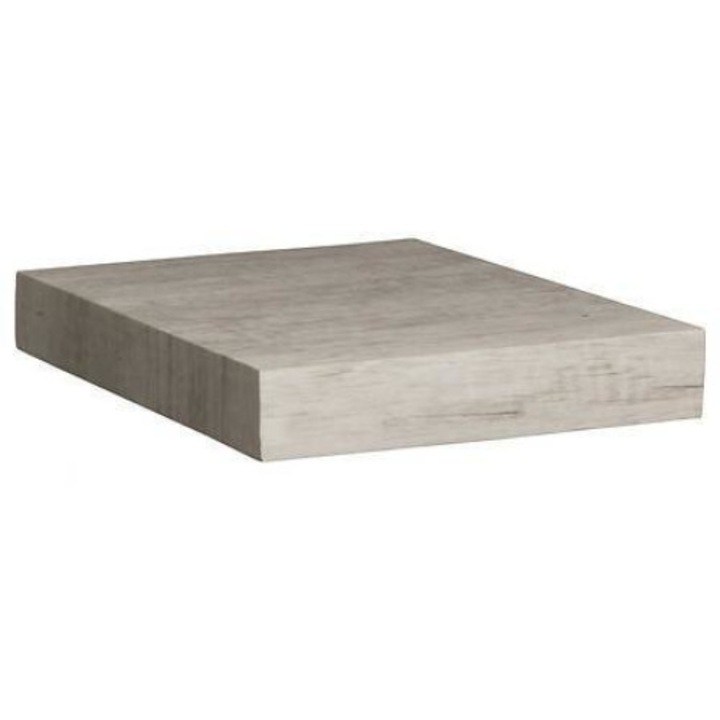 Стенен рафт 5five Simply Smart, самоокачващ се, сив дъб, 23 см